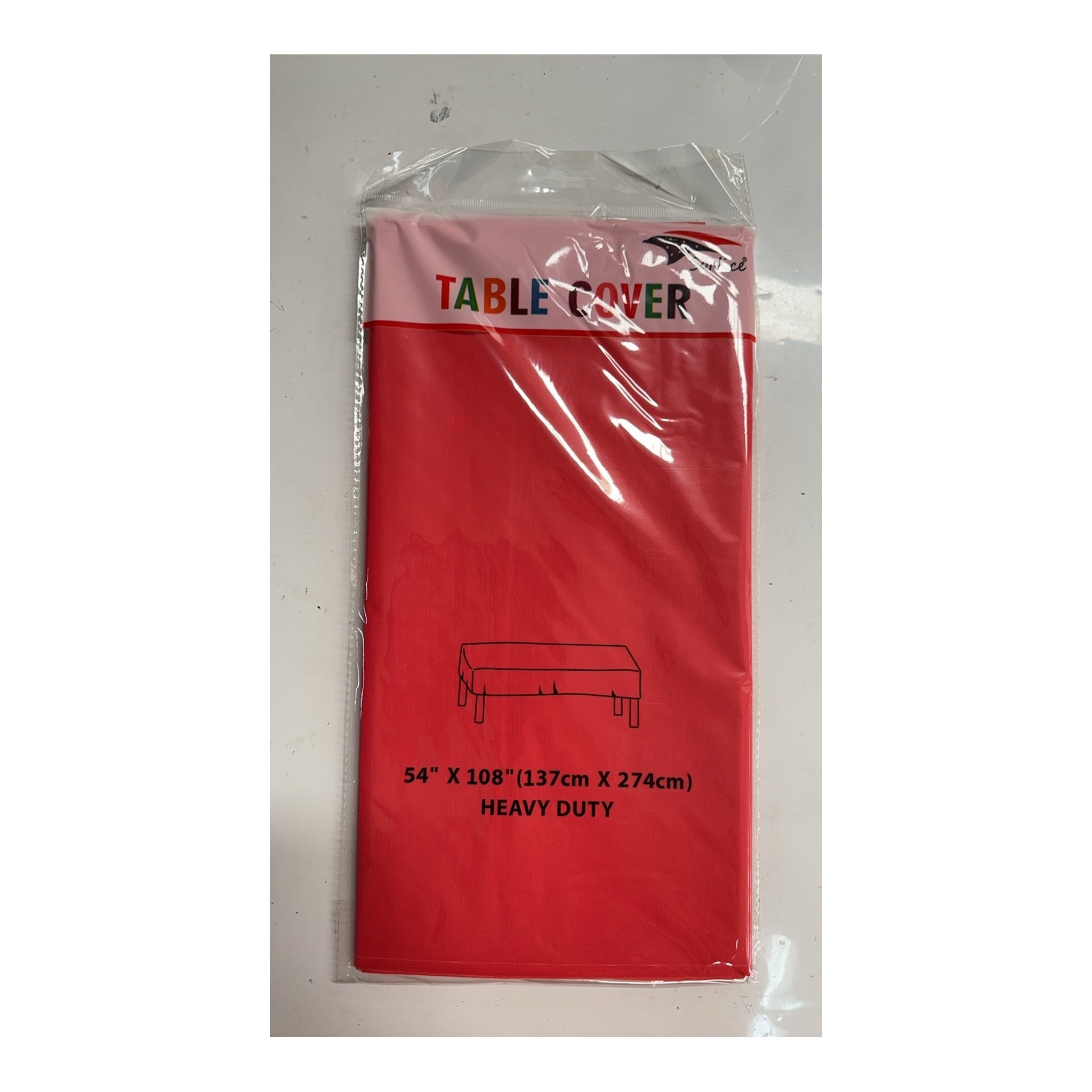 Table Cover Square Red